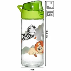 Ritzenhoff & Breker Trinkflasche Happy Zoo, Kinder Flasche, Glas, Bunt, 500 Ml, 812909 10 Ritzenhoff & Breker Trinkflasche Happy Zoo, Kinder Flasche, Glas, Bunt, 500 Ml, 812909 -Kuechengeschirr 59acf7ab4d32940eb0794f8f43ccd3a9