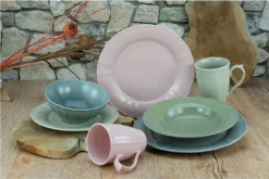 CreaTable 23819 Kombiservice Flora Colors Für 4 Personen, Porzellan, Mehrfarbig (1 Set, 16-teilig) -Kuechengeschirr 59b8a450646cba7175f3274515316843