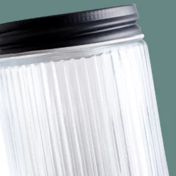 6er Set Vorratsgläser 0,5 L Mit Schraubdeckel Ø9x11 Cm - Schwarz 18 6er Set Vorratsgläser 0,5 L Mit Schraubdeckel Ø9x11 Cm - Schwarz -Kuechengeschirr 5b0e2aa903cd2ef3f8173e651cca6c20