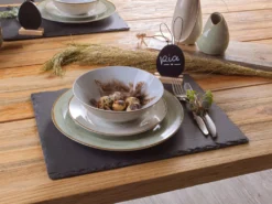 WELLCO Kombiservice Pur 24teilig Grün/grau 8 WELLCO Kombiservice Pur 24teilig Grün/grau -Kuechengeschirr 5cde43e290dad1f3ddf7aea5625aa05d