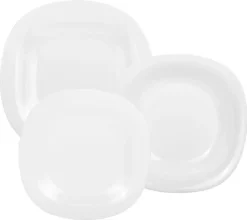 Tafelservice Carine Neo Weiß 18-teilig LUMINARC Essservice Tafelgeschirr Teller -Kuechengeschirr 5d5b302ba20fb052f54494920b128c4d
