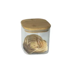 Loxis Vorratsgläser Set (3-teilig) – Eckige, Stabile Vorratsgläser Mit Bambusdeckel – 1x 1500ml / 1x 1100ml / 1x 750ml Große Vorratsdosen - Vielseitig Einsetzbare Und Aromadichte Vorratsbehälter -Kuechengeschirr 5f74760553477fcbc57129c11b7af9d7