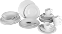 Seltmann Weiden Trio Weiß Kombiservice 30-tlg. 9 Seltmann Weiden Trio Weiß Kombiservice 30-tlg. -Kuechengeschirr 60b90921bfa9c51fcd3493f1bd83e0ee