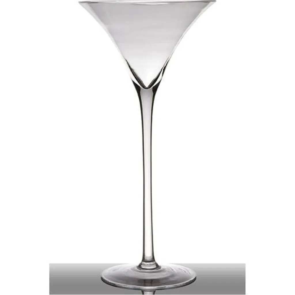 XL Martiniglas, Dekoglas Auf Fuß H. 40cm D. 19,5cm Transparent Hakbijl 3 XL Martiniglas, Dekoglas Auf Fuß H. 40cm D. 19,5cm Transparent Hakbijl