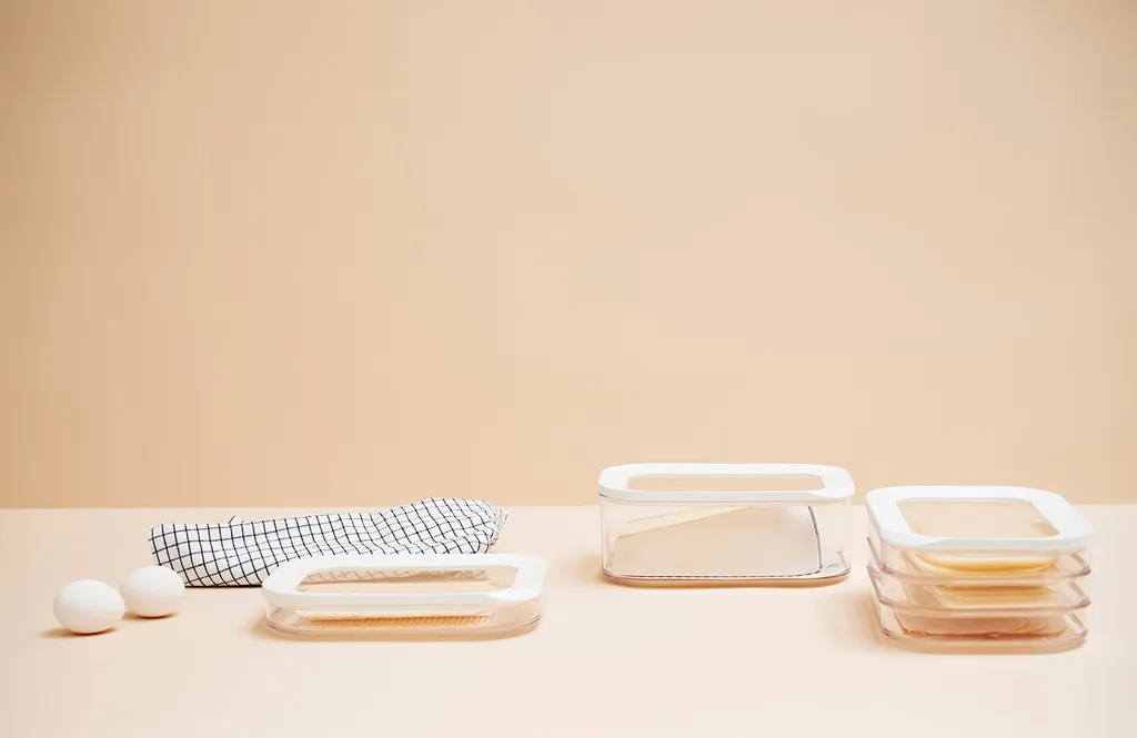 Mepal Kühlschrankdose Modula Aufschnitt 550/3 Weiß 9 Mepal Kühlschrankdose Modula Aufschnitt 550/3 Weiß – Bild 7