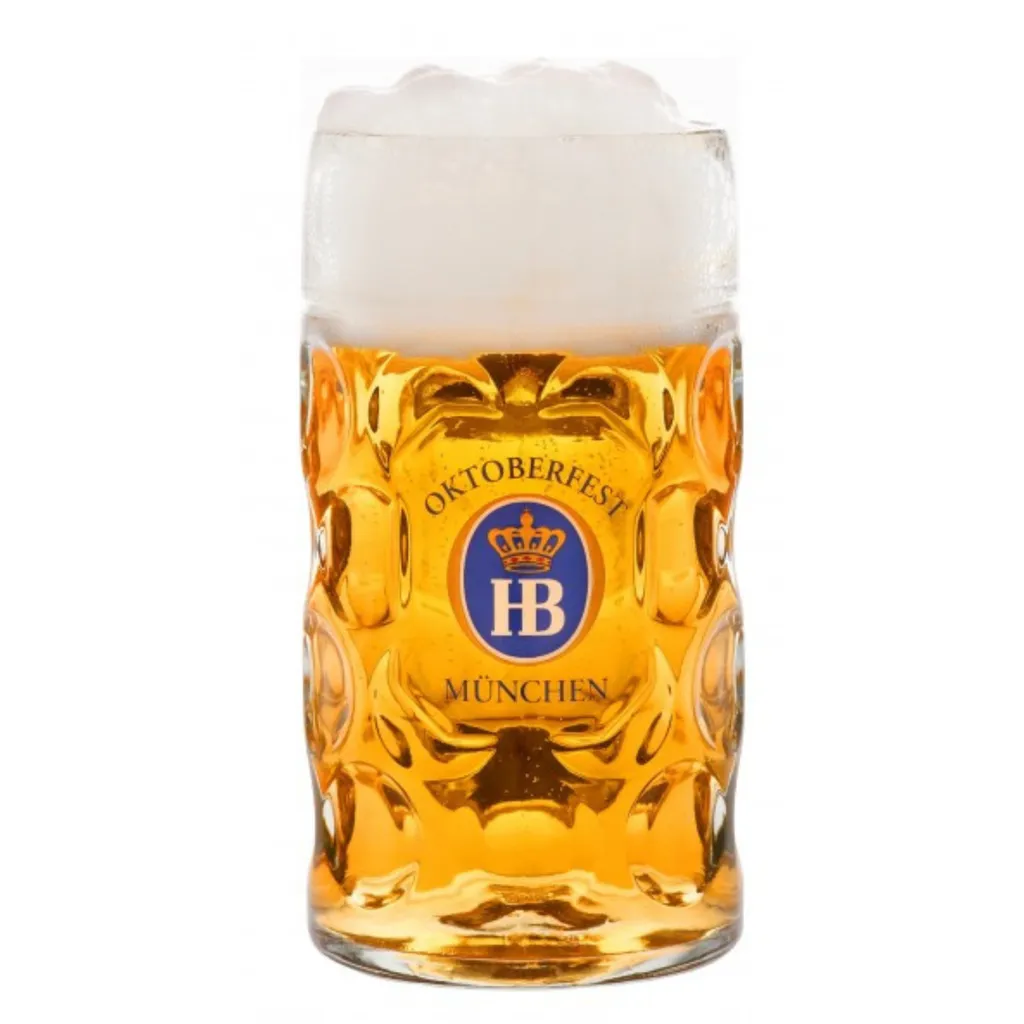 HB Glaskrug Isarseidel Oktoberfest 1 L 3 HB Glaskrug Isarseidel Oktoberfest 1 L