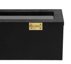 Theedoos Zwart 6-Vaks -Kuechengeschirr 6b31cf7baf90e92bb5f61bc481b11e76