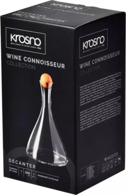 KROSNO Wine Connoisseur Wein Karaffe Rotwein Dekanter, 1000 Ml, Handgemacht 18 KROSNO Wine Connoisseur Wein Karaffe Rotwein Dekanter, 1000 Ml, Handgemacht -Kuechengeschirr 6c47fc32514dfb597e0858d29631f0ff