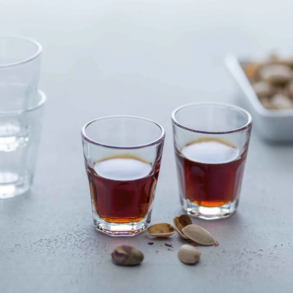 Leonardo Rock Stamper, Schnapsglas, Pinnchen, Shotglas, Glas, 40 Ml, 6er Set, 12994 6 Leonardo Rock Stamper, Schnapsglas, Pinnchen, Shotglas, Glas, 40 Ml, 6er Set, 12994 – Bild 4