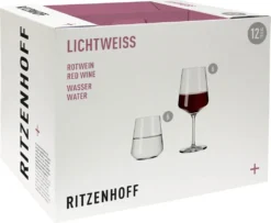 Lichtweiss Julie Rotwein- Und Wasserglas-Set #2 Von Nadine Niggemeier -Kuechengeschirr 6d9540bfb62a895d8663b40cca722751