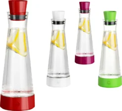 Emsa Kühlkaraffe FLOW Slim Friends 1,0 Liter Hellgrün -Kuechengeschirr 6e0c313fbe3ee4425740ca5ef270c323