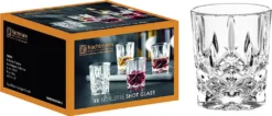 Nachtmann 100694 Noblesse Stamper Kristallglas, 55 Ml, H: 6,1 Cm, ø 5 Cm, Klar (4er Pack)