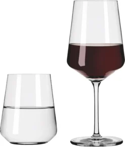 Lichtweiss Julie Rotwein- Und Wasserglas-Set #2 Von Nadine Niggemeier -Kuechengeschirr 745913a16ade4dba8137fef6b0cff6e5