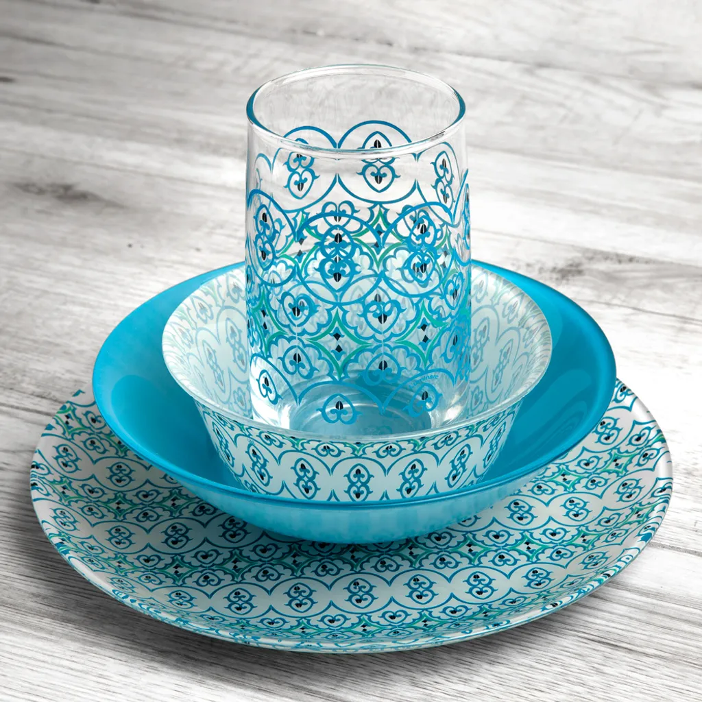 Tafelservice Luminarc Gesichirr Set Essservice 6 Presonen Speiseservice 46 Tlg 7 Tafelservice Luminarc Gesichirr Set Essservice 6 Presonen Speiseservice 46 Tlg – Bild 5