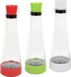 Emsa Kühlkaraffe FLOW Slim Friends 1,0 Liter Hellgrün -Kuechengeschirr 7ba8f39a53fbe4bdd8a30c4652c1f872