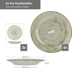 24tlg. Kombiservice Pur 6Pers Kaffeebecher Müslischale Kuchenteller + Speiseteller Flach Porzellan 9 24tlg. Kombiservice Pur 6Pers Kaffeebecher Müslischale Kuchenteller + Speiseteller Flach Porzellan -Kuechengeschirr 7bd55a1868c612d39ff66c0d8de1e8a2