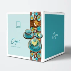 Sänger SÄNGER Steingut Geschirrset Capri, Tafelservice 12 Teilig Für 4 Personen -Kuechengeschirr 7d5c05d6970dbf881652e5effbacfc44