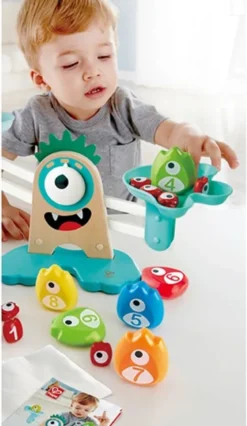 HAPE Baby Monster-Waage Aufbewahrungsdosen Geschirr Plahap1222 -Kuechengeschirr 7f5c2058bba9bc27d88544203ae2fdbc