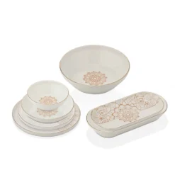 Tac Laterna Vicenza 53-teiliges Porzellangeschirr Goldrand -Kuechengeschirr 7fa71e16cf6c5f2dda9895c6a21a1337