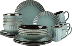 Kombiservice, Steinzeug Kombiservice, Steinzeug Confino Mäser