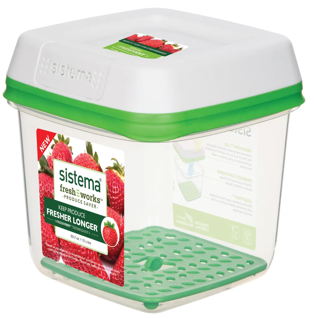 Sistema Frischhaltedosen Fresh Works 1,5 Liter 3 Sistema Frischhaltedosen Fresh Works 1,5 Liter