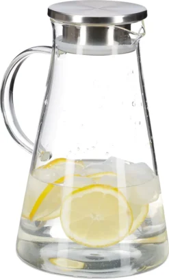 Relaxdays Glaskaraffe Mit Deckel 1,8 Liter 22 Relaxdays Glaskaraffe Mit Deckel 1,8 Liter -Kuechengeschirr 82743277146dc89c165157e4f0e68587