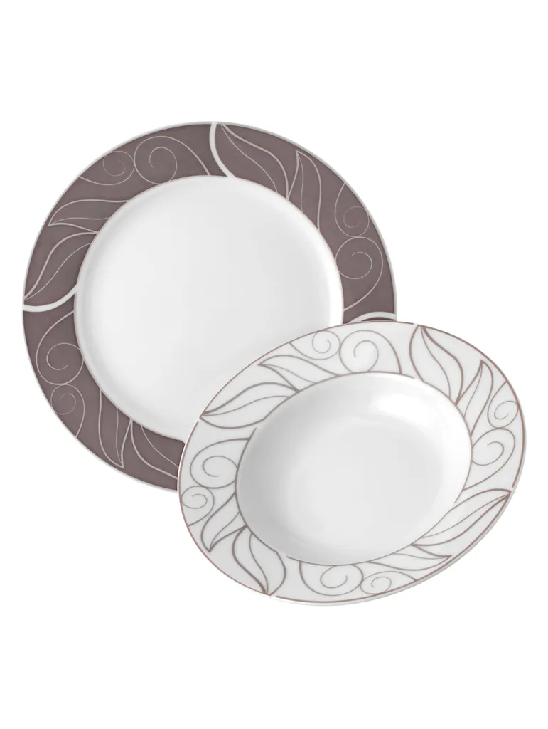 WELLCO Tafelset Grenoble Porzellan 12teilig 3 WELLCO Tafelset Grenoble Porzellan 12teilig