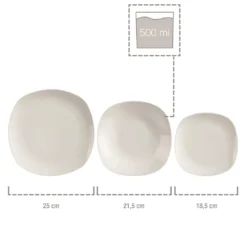 Sänger SÄNGER Porzellan Geschirrset Bilgola, Tafelservice 24 Teilig Für 6 Personen -Kuechengeschirr 8a87732d0e60bece02ad83cc79d31029 1