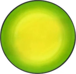 CreaTable 20220 Kombiservice Hot Green Für 4 Personen, Steinzeug, Rund, Grün/gelb/schwarz (1 Set, 16-teilig) -Kuechengeschirr 8c11330ad8b29666a86d16fac2ca5e67