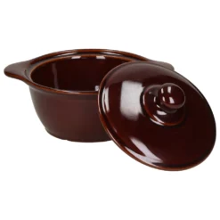 BUNZLAUER KERAMIK Schmalztopf Mit Deckel Steinzeug Schmalzdose Vorratsdose 0,6 L -Kuechengeschirr 90df41d2adb1456fedad5b9da83f50c3