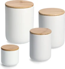 Vorratsdose Steinzeug Vorratsbehälter Küchendose Frischhaltedose ZELLER 1,54 L -Kuechengeschirr 9402210f2a88d6a039e632e62bf60874