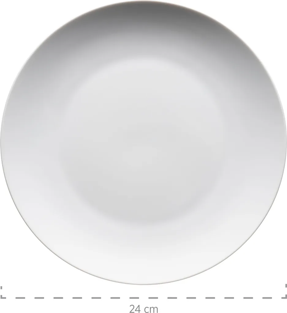 Mäser 931523 Barca Kombiservice Modern, Porzellan, Weiß, 30-teilig (1 Set) 6 Mäser 931523 Barca Kombiservice Modern, Porzellan, Weiß, 30-teilig (1 Set) – Bild 4