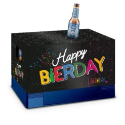 Itenga Bierkasten Geschenkverpackung Happy Bierday Hülle Zum Aufstecken Auf Bierkasten -Kuechengeschirr 961b7ffb5d2f0f2213df061819720735
