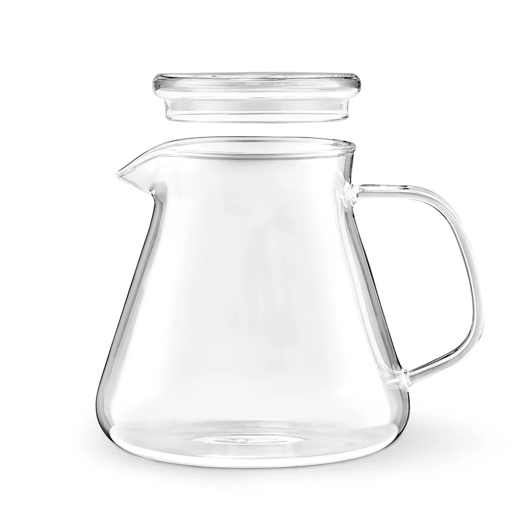 Tchibo Glaskaraffe, Borosilikatglas, Deckel, Hitzebeständig, 600ml 4 Tchibo Glaskaraffe, Borosilikatglas, Deckel, Hitzebeständig, 600ml – Bild 2