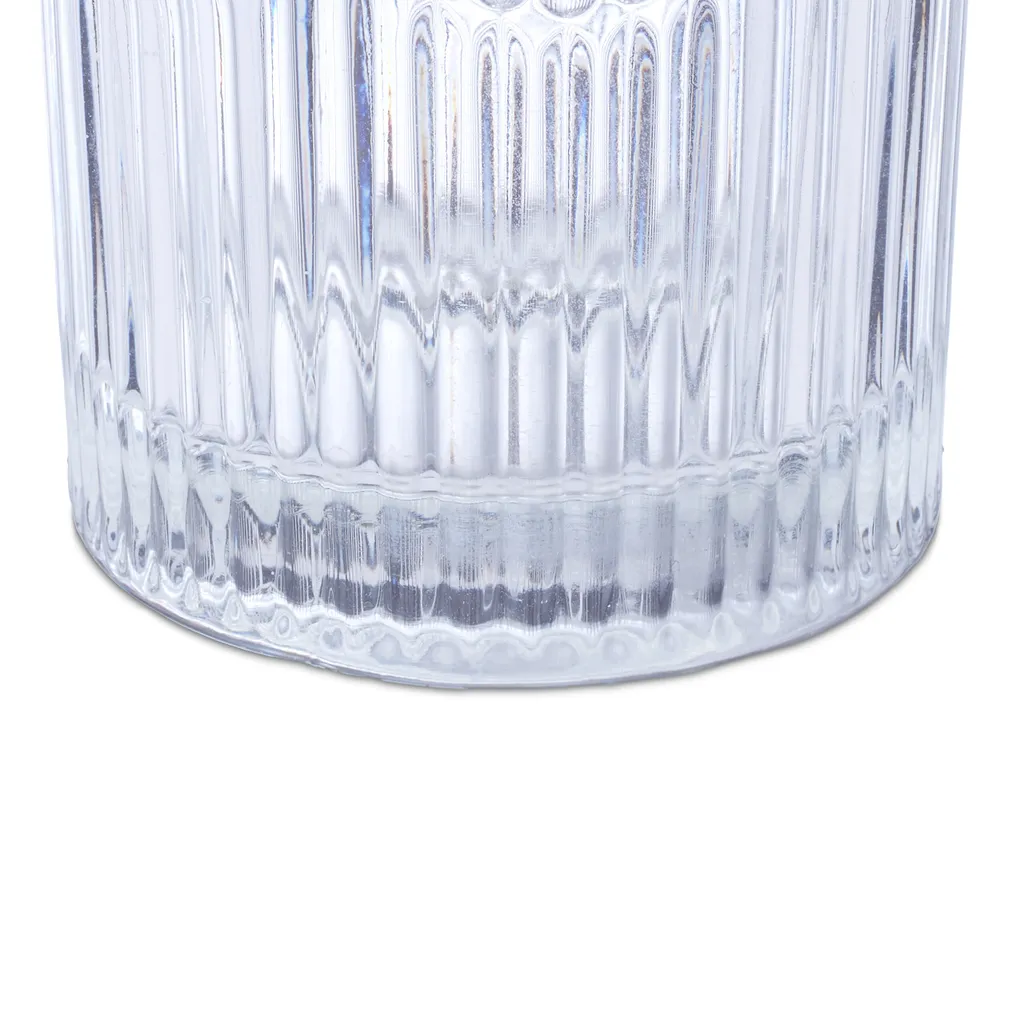 Relaxdays Vintage Trinkgläser 4er Set 300 Ml 8 Relaxdays Vintage Trinkgläser 4er Set 300 Ml – Bild 6