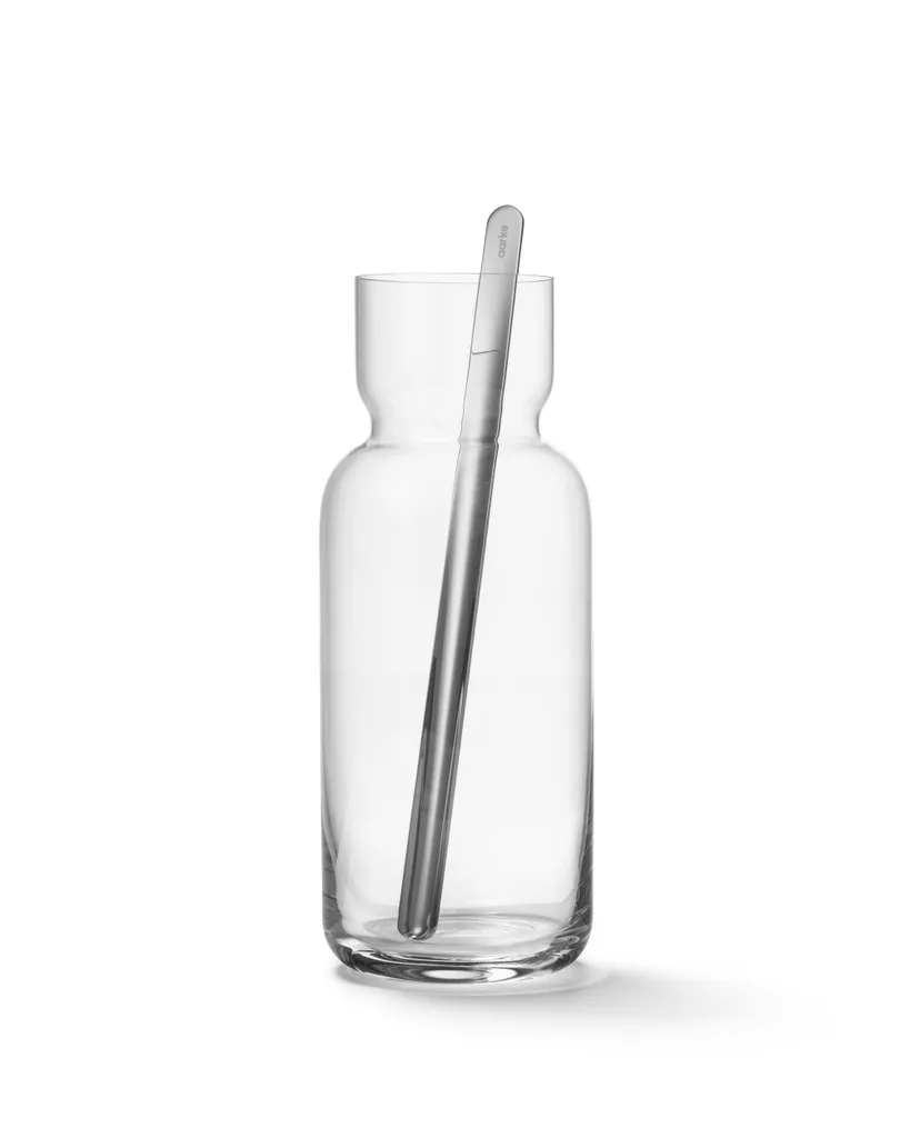 AARKE Karaffe Mit Rührlöffel Nesting Carafe Und Mixing Spoon Kristallglas 1,1L 3 AARKE Karaffe Mit Rührlöffel Nesting Carafe Und Mixing Spoon Kristallglas 1,1L