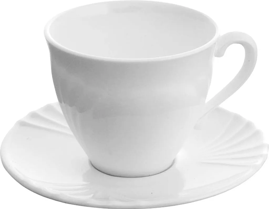 Kaffeeservice Tee-Set Kaffee-Set Tasse Untertasse CADIX 220ml LUMINARC 12-tlg. 9 Kaffeeservice Tee-Set Kaffee-Set Tasse Untertasse CADIX 220ml LUMINARC 12-tlg. – Bild 7