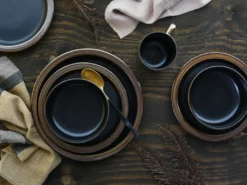 CreaTable 23592 Kombiservice Modern Industrial Für 4 Personen, Steinzeug, Schwarz/gold (1 Set, 16-teilig) 22 CreaTable 23592 Kombiservice Modern Industrial Für 4 Personen, Steinzeug, Schwarz/gold (1 Set, 16-teilig) -Kuechengeschirr 9c23920acb9b54c8ac5e3cb355308428