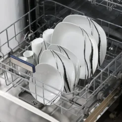 VEWEET Tafelservice 'Teresa' Aus Porzellan 20 Teilig, Geschirrset Beinhatlet Eierbecher, Kaffeetassen, Müslischalen, Dessertteller Und Flachteller, Geschirrservice Für 4 Personen -Kuechengeschirr 9dea522d38977a4e6e6e04d24a8a609e