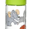 Ritzenhoff & Breker Trinkflasche Happy Zoo, Kinder Flasche, Glas, Bunt, 500 Ml, 812909