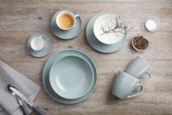 Kaffee- & Tafelservice 30 Tlg. Suomi Grau-blau