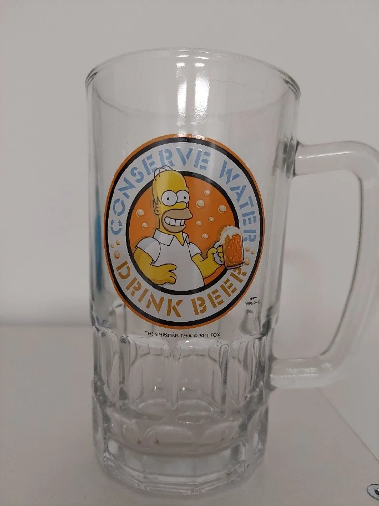 Simpson Homer Bierglas Bierkrug Humpen CONSERVE WATER - DRINK BEER 3 Simpson Homer Bierglas Bierkrug Humpen CONSERVE WATER - DRINK BEER