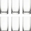 LEONARDO 039612 Easy+ Wasser Becher Medium, Glas, 240ml, H 12cm, Klar (6 Stück) -Kuechengeschirr a3cbfa9286f040ebd2da2c9236833430