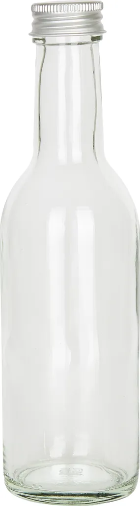 12er Set Bordeaux 250 Ml Glasflasche Zum Abfüllen Von Wein, Likör & Spirituosen + Deckel PP 28 Silber Aluminium 6 12er Set Bordeaux 250 Ml Glasflasche Zum Abfüllen Von Wein, Likör & Spirituosen + Deckel PP 28 Silber Aluminium – Bild 4