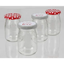 Omega 8x Einmachgläser 200ml Set 4er Vorrat Einwecken Konserven Gurken Schraubdeckel -Kuechengeschirr a7a4cd973033890899d5e733a5fa2bf4