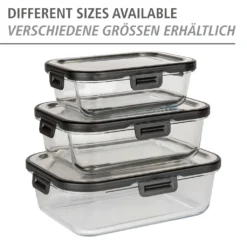 Wenko Glas Frischhaltedose Steel 1,5 L -Kuechengeschirr a9f596bf9217c6e9b39d7b900d8cfe1e
