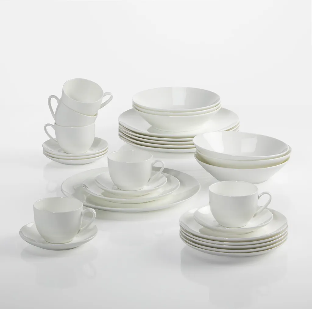 Maxwell & Williams Cashmere Resort Kaffee- Und Tafelset, Coupe, Geschenkbox, Bone China Porzellan, 30-tlg., BC1960 5 Maxwell & Williams Cashmere Resort Kaffee- Und Tafelset, Coupe, Geschenkbox, Bone China Porzellan, 30-tlg., BC1960 – Bild 3