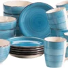 Mäser 931601 Frühstücksset Lumaca Für 6 Personen, Steingut, Dunkelblau (1 Set, 18-teilig) 2 Mäser 931601 Frühstücksset Lumaca Für 6 Personen, Steingut, Dunkelblau (1 Set, 18-teilig) -Kuechengeschirr ac14c9426a6aaaa9ba077bd181dc62fd