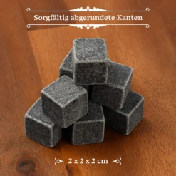 GOURMEO 9 Whisky Steine Im Set In Der Holzbox Aus Natürlichem Basalt 11 GOURMEO 9 Whisky Steine Im Set In Der Holzbox Aus Natürlichem Basalt -Kuechengeschirr aca3ffb8eb76b88ee706e757a96d7c87