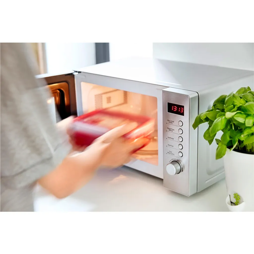 Emsa Mikrowellendose CLIP & MICRO 1,2 Liter Mit Einsätzen Transparent / Rot 12 Emsa Mikrowellendose CLIP & MICRO 1,2 Liter Mit Einsätzen Transparent / Rot – Bild 10